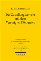 Daniel Nitschmann - Der Zustellungsverkehr mit dem Vereinigten Königreich