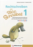 Stefanie Drecktrah, Mareike Hahn - Rechtschreiben mit Rico Schnabel, Klasse 1 - silbierte Ausgabe