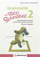Stefanie Drecktrah, Mareike Hahn - Grammatik mit Rico Schnabel, Klasse 2 - silbierte Ausgabe