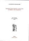 H. L. J. Vanstiphout, M. E. Vogelzang - Mesopotamian Poetic Language: Sumerian and Akkadian: Proceedings of the Groningen Group for the Study of Mesopotamian Literature, Volume 2