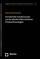 Robert Christoph Stendel - Immaterieller Schadensersatz und der Wandel völkerrechtlicher Privatrechtsanalogien