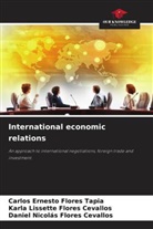 Daniel Nicolás Flores Cevallos, Karla Lissette Flores Cevallos, Carlos Ernesto Flores Tapia - International economic relations