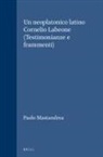 Paolo Mastandrea - Un Neoplatonico Latino Cornelio Labeone (Testimonianze E Frammenti)