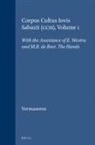 Maarten J Vermaseren, Maarten J. Vermaseren - Corpus Cultus Iovis Sabazii (Ccis), Volume 1