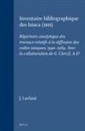 J. Leclant - Inventaire Bibliographique Des Isiaca (Ibis)