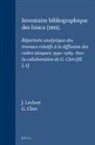G. Clerc, J. Leclant - Inventaire Bibliographique Des Isiaca (Ibis)