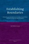 F J E Boddens Hosang, F. J. E. Boddens Hosang - Establishing Boundaries