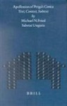 Michael Fried, Sabetai Unguru - Apollonius of Perga's Conica