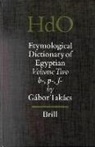 Gábor Takács - Etymological Dictionary of Egyptian, Volume 2