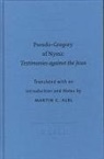 M. C. Albl, Martin C. Albl, Gregory - Pseudo-Gregory of Nyssa: Testimonies Against the Jews