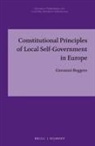 Giovanni Boggero - Constitutional Principles of Local Self-Government in Europe