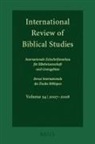 Bernhard Lang - International Review of Biblical Studies, Volume 54 (2007-2008)