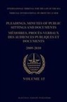 Itlos - Pleadings, Minutes of Public Sittings and Documents / Mémoires, Procès-Verbaux Des Audiences Publiques Et Documents, Volume 15 (2009-2010)
