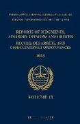 Itlos - Reports of Judgments, Advisory Opinions and Orders / Recueil Des Arrêts, Avis Consultatifs Et Ordonnances, Volume 13 (2013)
