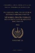Intl Tribunal for the Law of the Sea, Intl. Tribunal for the Law of the Sea - Pleadings, Minutes of Public Sittings and Documents / Mémoires, Procès-Verbaux Des Audiences Publiques Et Documents, Volume 21 (2014)