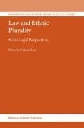 Prakash Shah - Law and Ethnic Plurality - Socio-Legal Perspectives