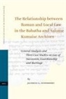 Carolien Oudshoorn - The Relationship Between Roman and Local Law in the Babatha and Salome Komaise Archives