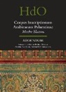 Moshe Sharon - Corpus Inscriptionum Arabicarum Palaestinae, Addendum