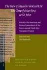 Centre Georges Pompidou, Elliott, David Parker, Ulrich Schmid - The New Testament in Greek IV -- The Gospel According to St. John. Edited by the American and British Committees of the International Greek New Testament Project