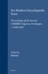 Peter Binkley - Pre-Modern Encyclopaedic Texts