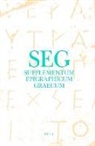 H W Pleket, H. W. Pleket, R S Stroud, R. S. Stroud - Supplementum Epigraphicum Graecum, Volume XXXIV (1984)