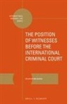 Sylvia Ntube Ngane - The Position of Witnesses Before the International Criminal Court