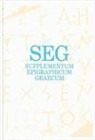 Johan Strubbe - Supplementum Epigraphicum Graecum, Consolidated Index for Volumes XXXVI-XLV (1986-1995)