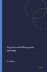 David Scholer - Nag Hammadi Bibliography 1970-1994