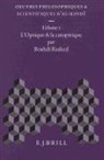 Jolivet, Roshdi Rashed - Oeuvres Philosophiques Et Scientifiques D'Al-Kind&#299;, Volume 1 Optique Et La Catoptrique
