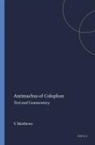 V J Matthews, V. J. Matthews - Antimachus of Colophon