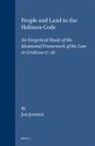 Jan Joosten - People and Land in the Holiness Code