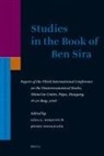 Géza Xeravits, József Zsengellér - Studies in the Book of Ben Sira