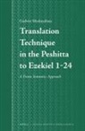 Godwin Mushayabasa - Translation Technique in the Peshitta to Ezekiel 1-24