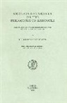 H. J. Drossaart Lulofs - On the Philosophy of Aristotle: Fragments of the First Five Books. Translated from the Syriac with an Introduction and Commentary