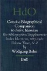 Wolfgang Behn - Concise Biographical Companion to Index Islamicus
