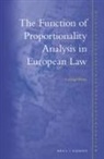 Tor-Inge Harbo - The Function of Proportionality Analysis in European Law