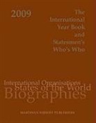 Martinus Nijhoff Publishers - The International Year Book and Statesmen's Who's Who