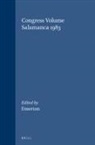 J A Emerton, J. A. Emerton - CONGRESS VOLUME SALAMANCA 1983
