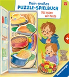 Mila Rulff, Andrea Hebrock - Mein großes Puzzle-Spielbuch: Das essen wir heute