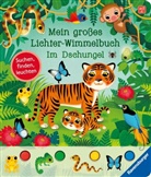 Sandra Grimm, Federica Iossa - Mein großes Lichter-Wimmelbuch: Im Dschungel