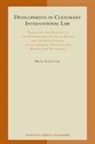 Birgit Schlütter - Developments in Customary International Law
