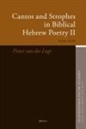 P van der Lugt, P. Lugt, P. van der Lugt, Pieter van der Lugt - Cantos and Strophes in Biblical Hebrew Poetry II