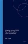 de Rijk - Giraldus Odonis O.F.M.: Opera Philosophica