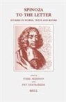 F. Akkerman, Piet Steenbakkers - Spinoza to the Letter