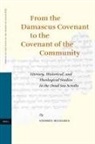 Stephen Hultgren - From the Damascus Covenant to the Covenant of the Community