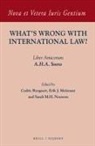 Erik J Molenaar, Erik J. Molenaar, Sarah Nouwen, Cedric Ryngaert - What's Wrong with International Law?