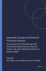 Daniel K Falk, Daniel K. Falk, Florentino García Martínez, Eileen Schuller - Sapiential, Liturgical and Poetical Texts from Qumran