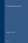 Alan B Lloyd, Alan B. Lloyd - Commentary 99-182