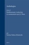 Vettius Valens D'Antioche - Anthologies, Livre I