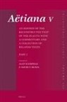 Jaap Mansfeld, David Runia - Aëtiana V (4 Vols.)
